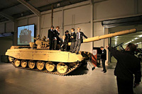 visit to the Tank Shed at the Defence Academy (courtesy of Keith Diment)