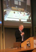 Brian Day introducing the joint meeting