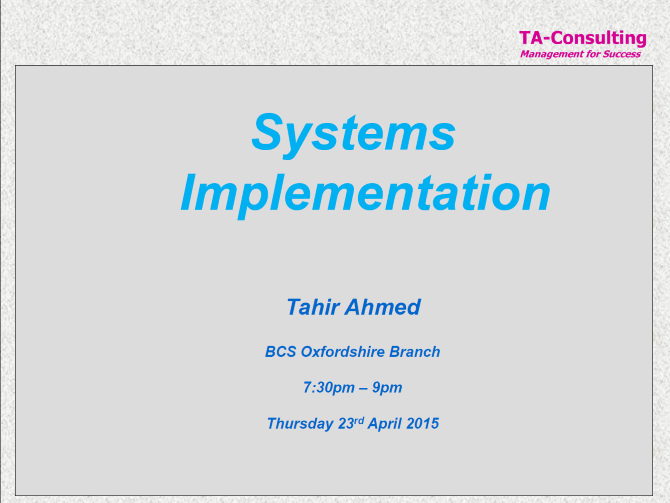 Systems_Implementation_Presentation